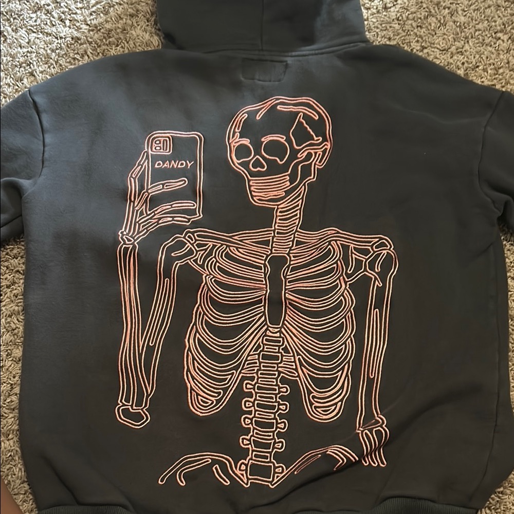 Dandy worldwide skeleton Hoodie